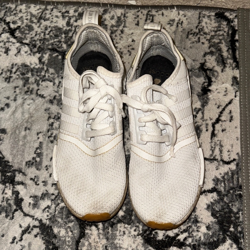 White Adidas NMD